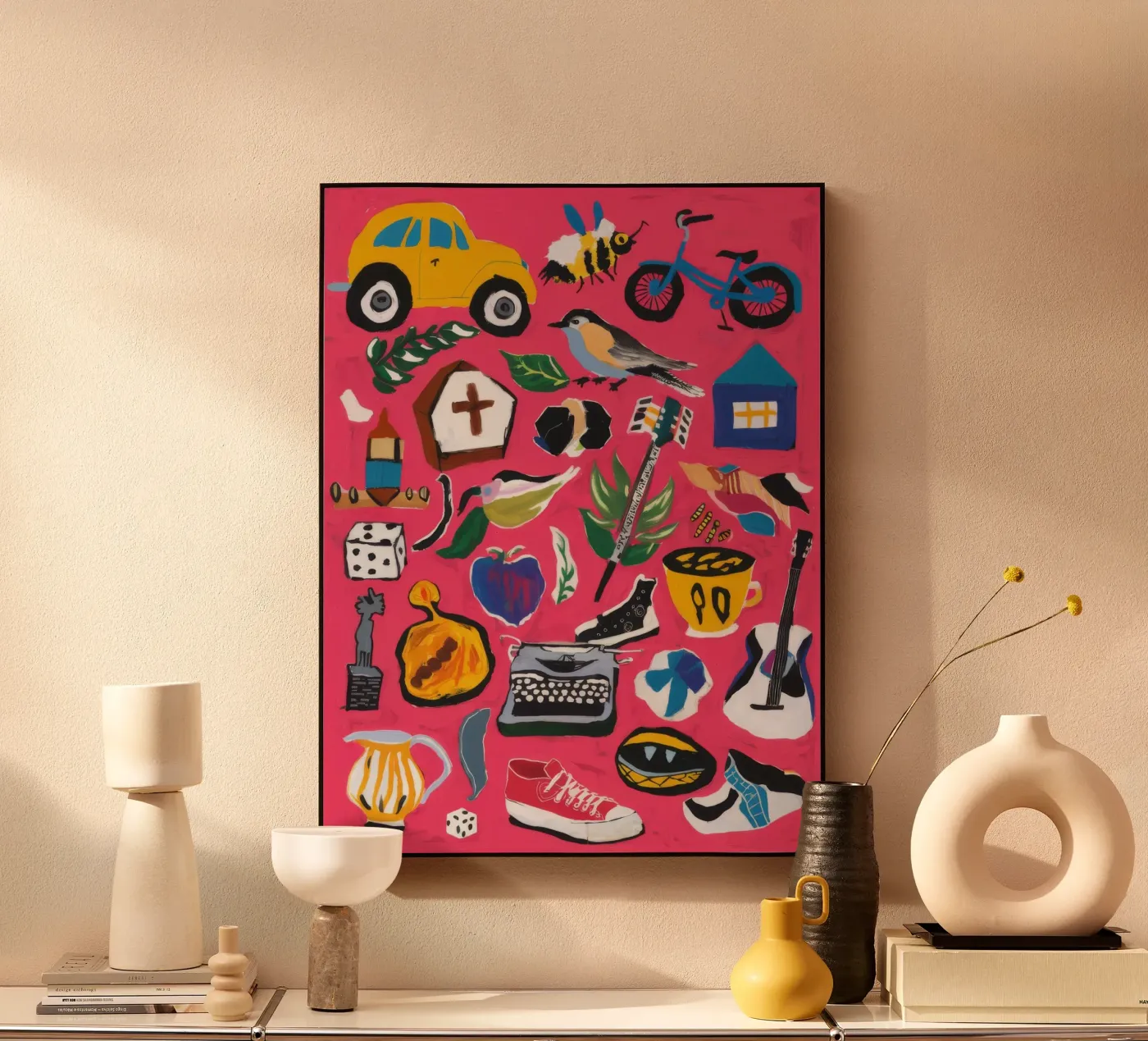 Whimsical Chaos plexiglas de Ebony Carpenter