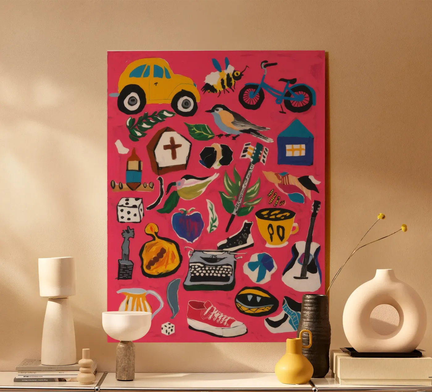 Whimsical Chaos plexiglas de Ebony Carpenter