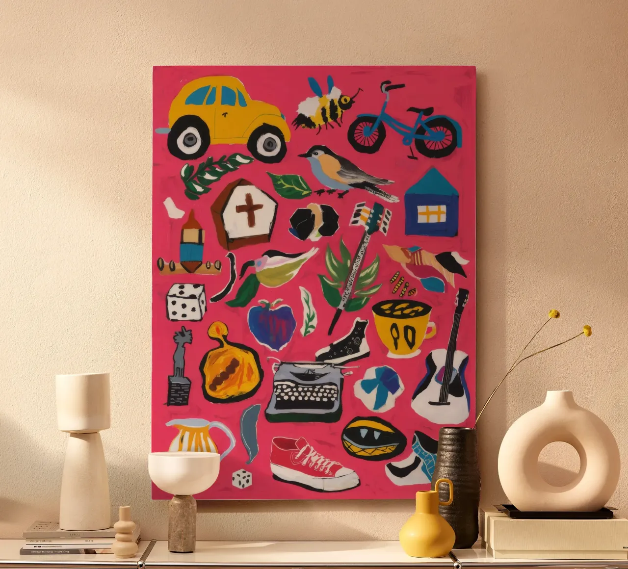Whimsical Chaos forex plate by Ebony Carpenter