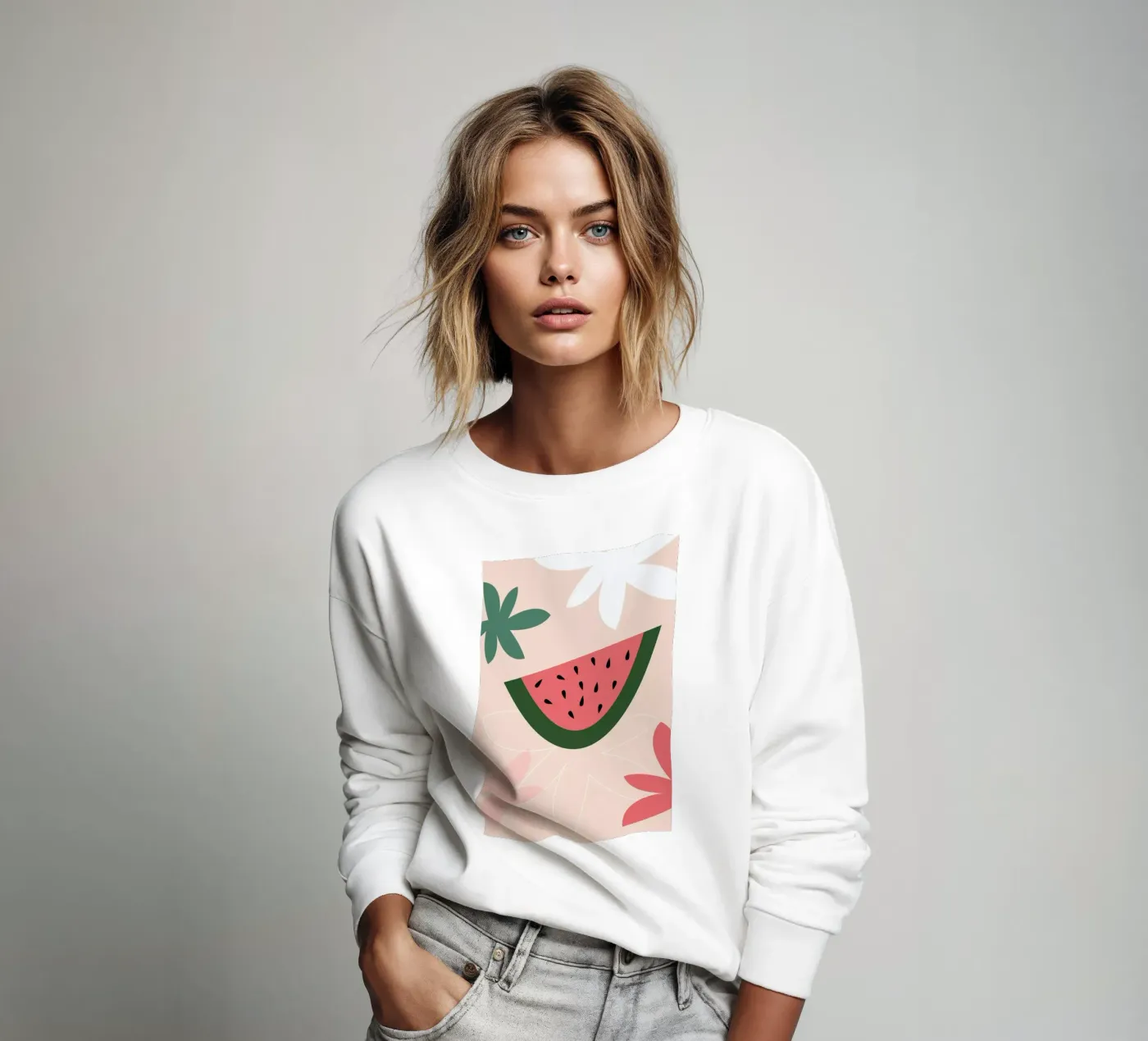 Melone felpa da XOXO Arte