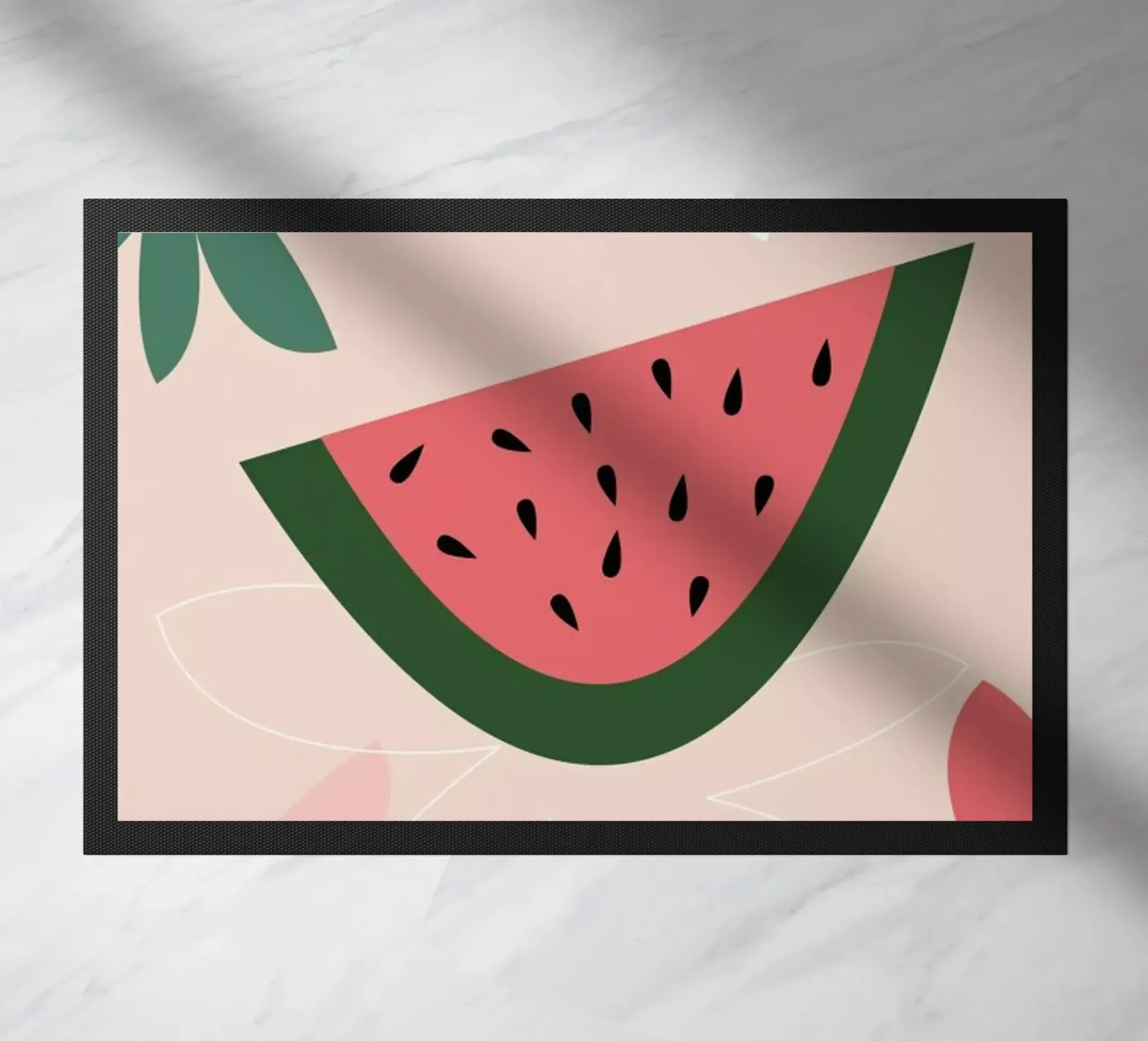 Melone Fußmatte von XOXO Arte