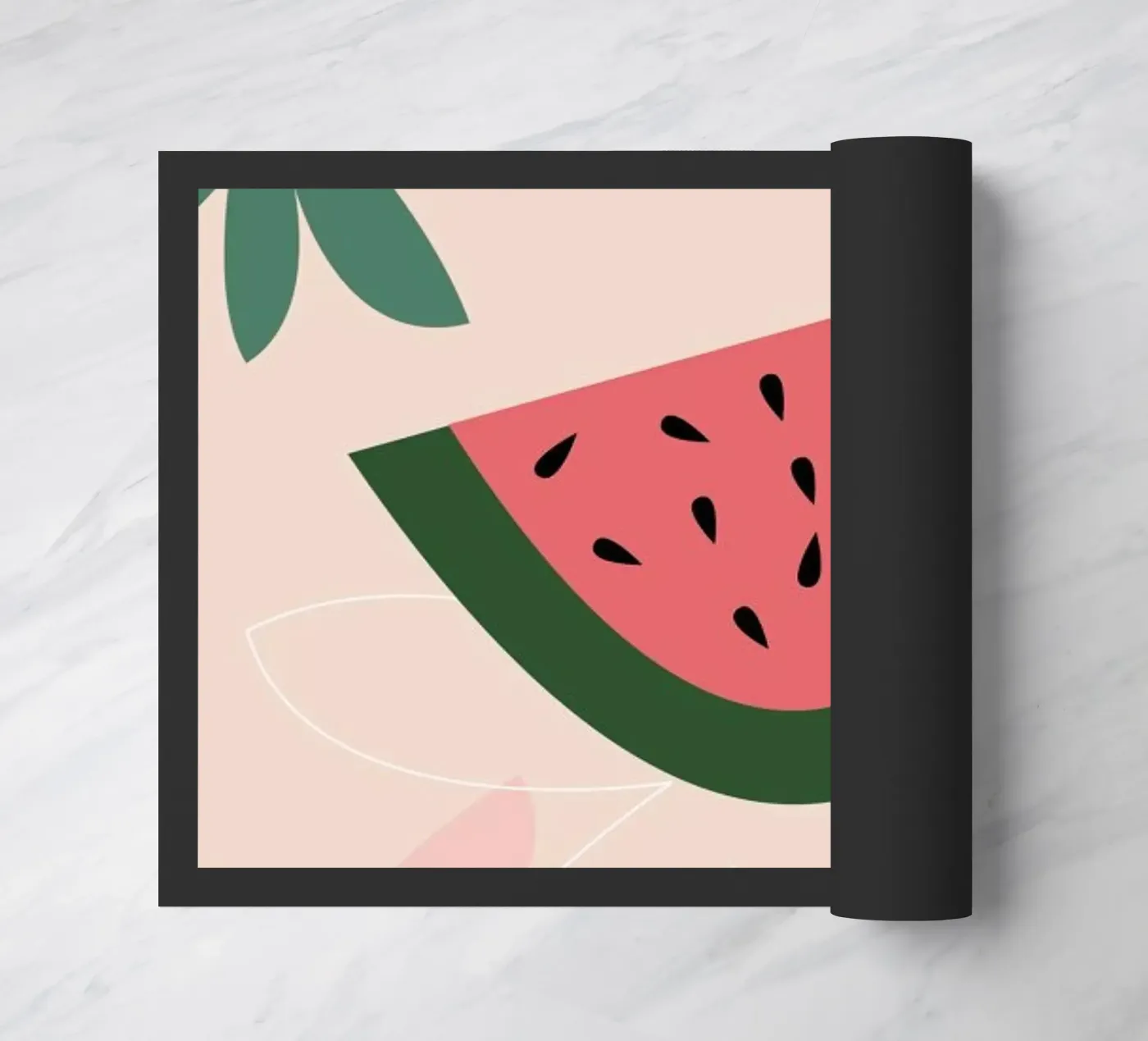 Melone Fußmatte von XOXO Arte