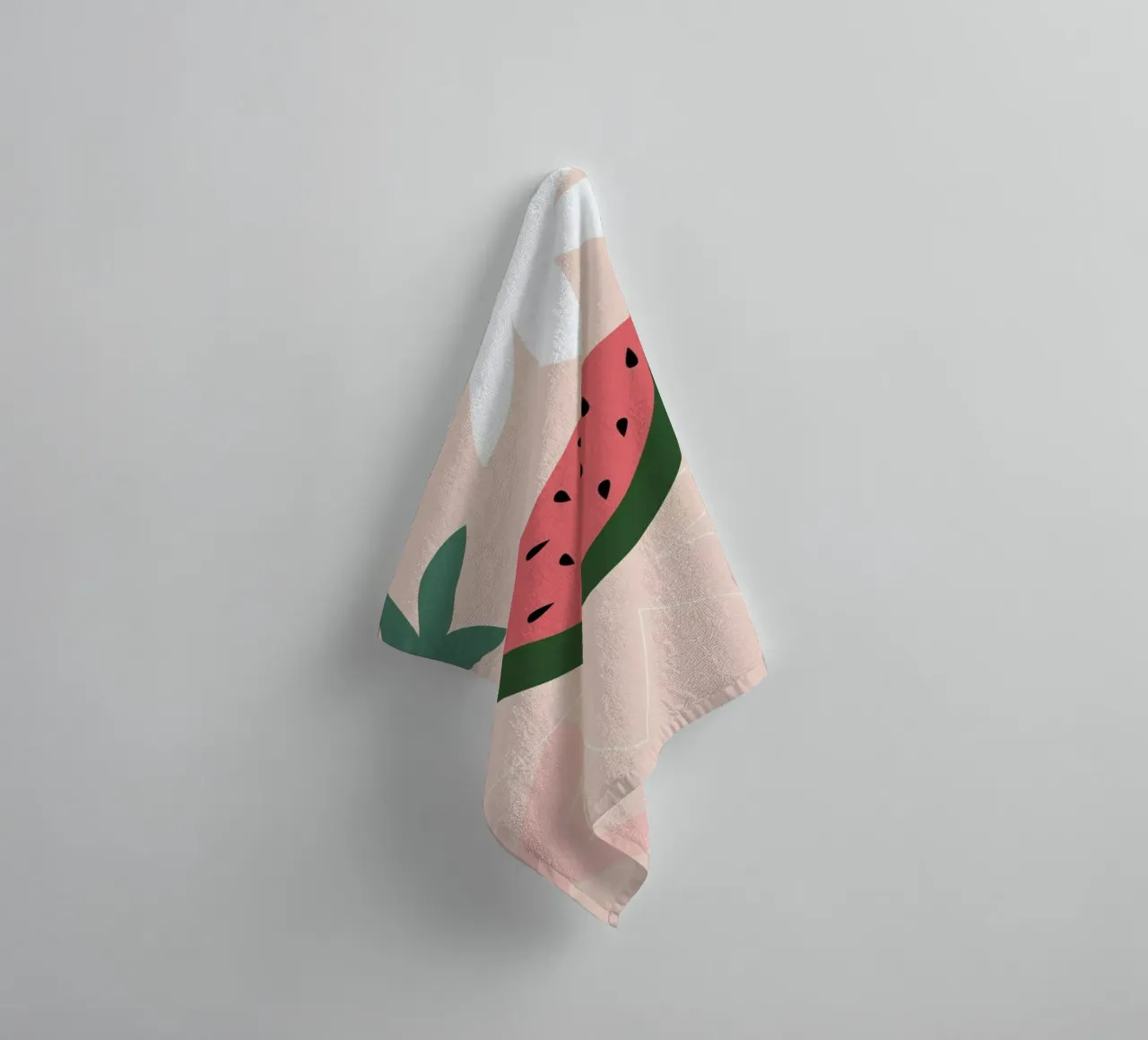 Melone asciugamano da bagno da XOXO Arte