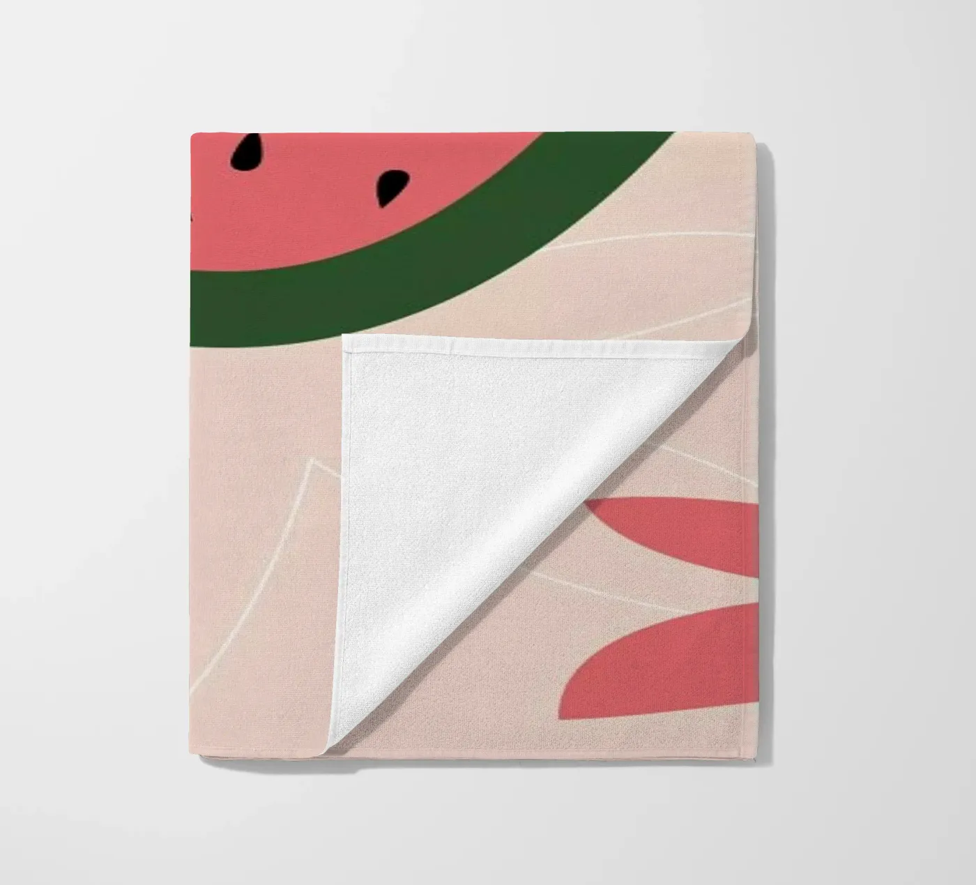 Melone Strandtuch von XOXO Arte