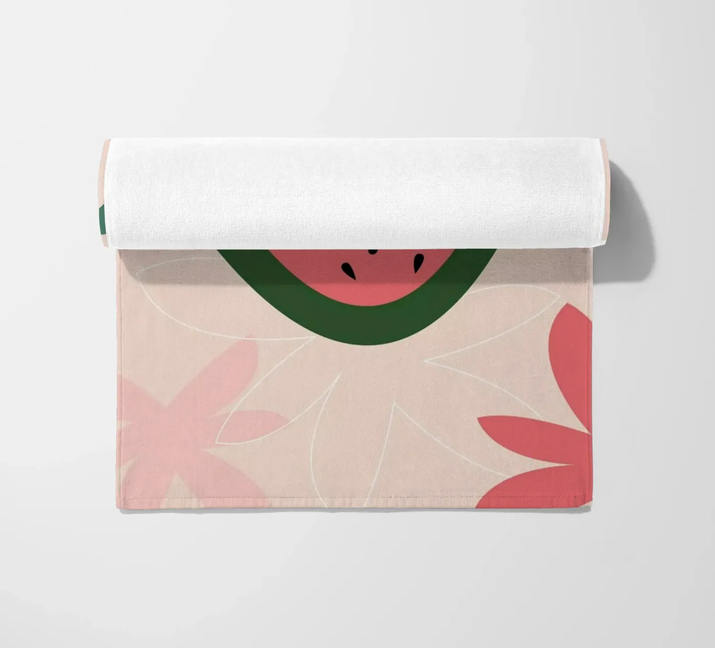 Melone Strandtuch von XOXO Arte