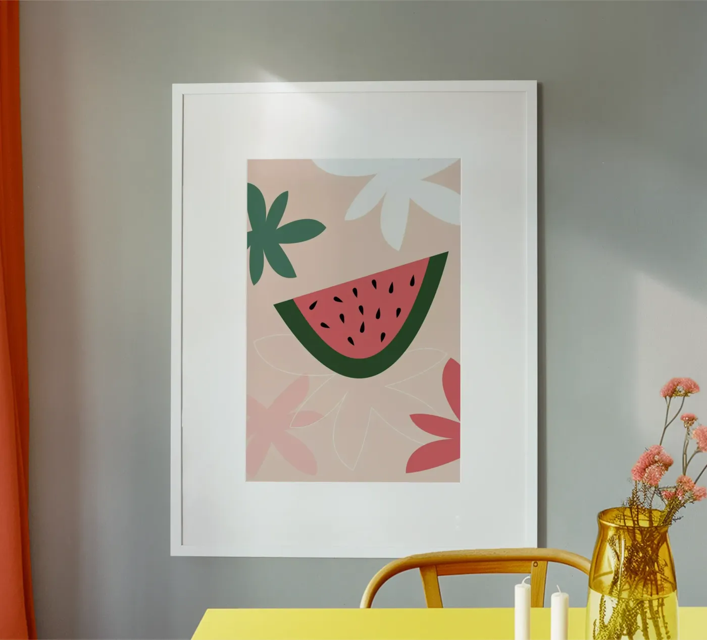 Melone Poster von XOXO Arte