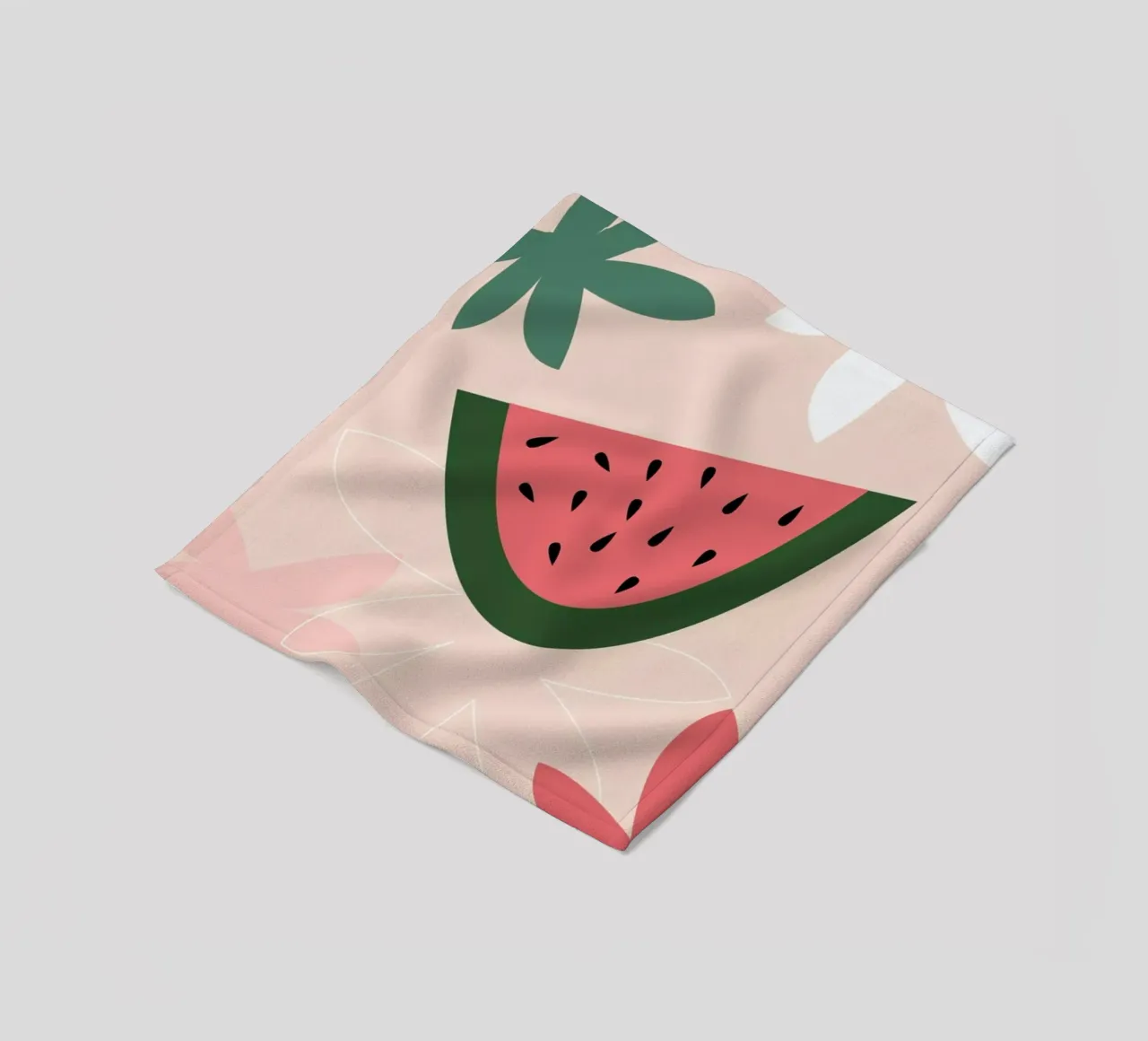 Melone fleecedeken van XOXO Arte