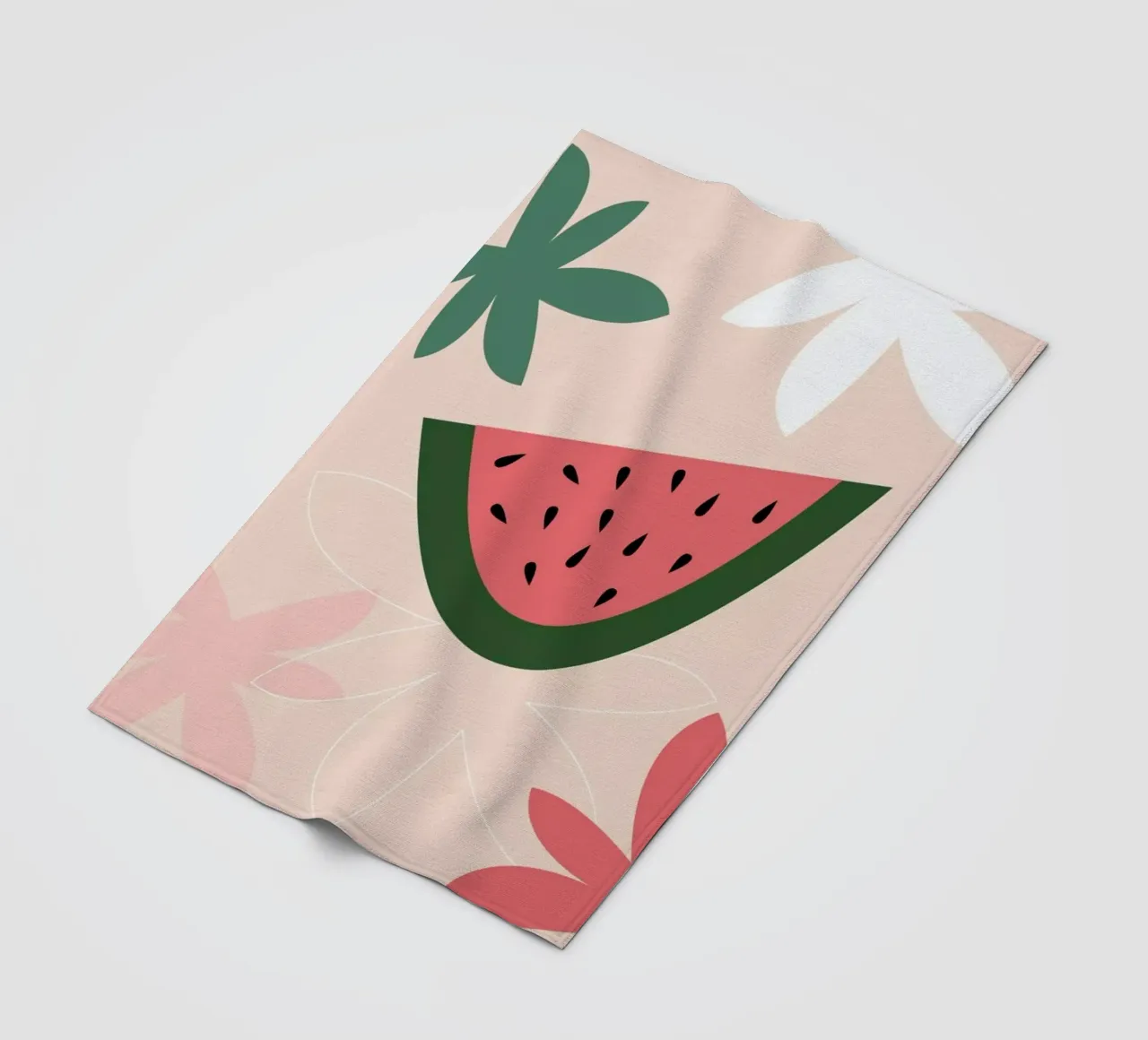 Melone fleecedeken van XOXO Arte