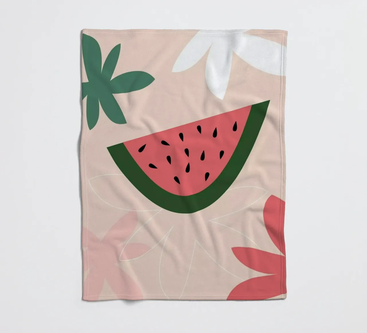 Melone fleecedeken van XOXO Arte