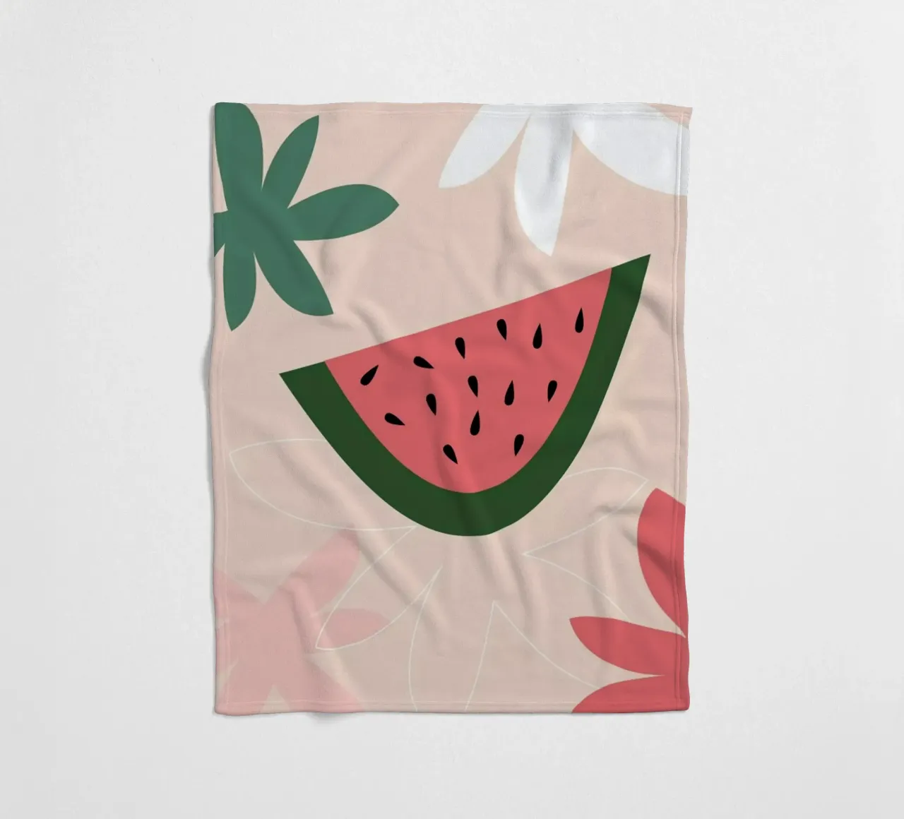 Melone fleecedeken van XOXO Arte