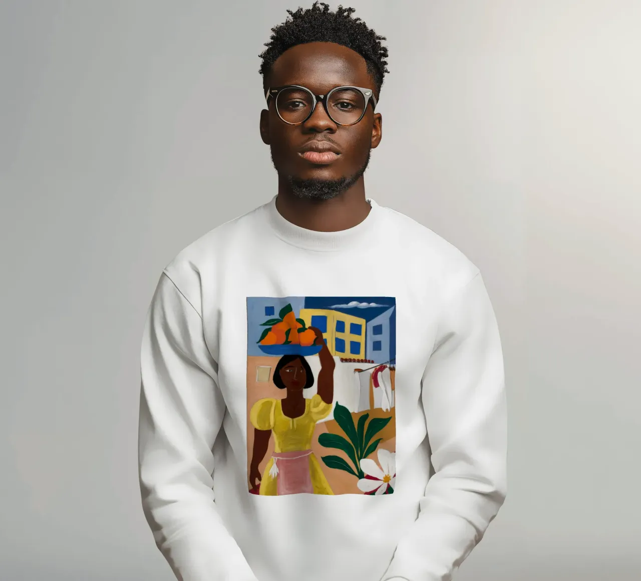 Venditore di frutta felpa da Ebony Carpenter