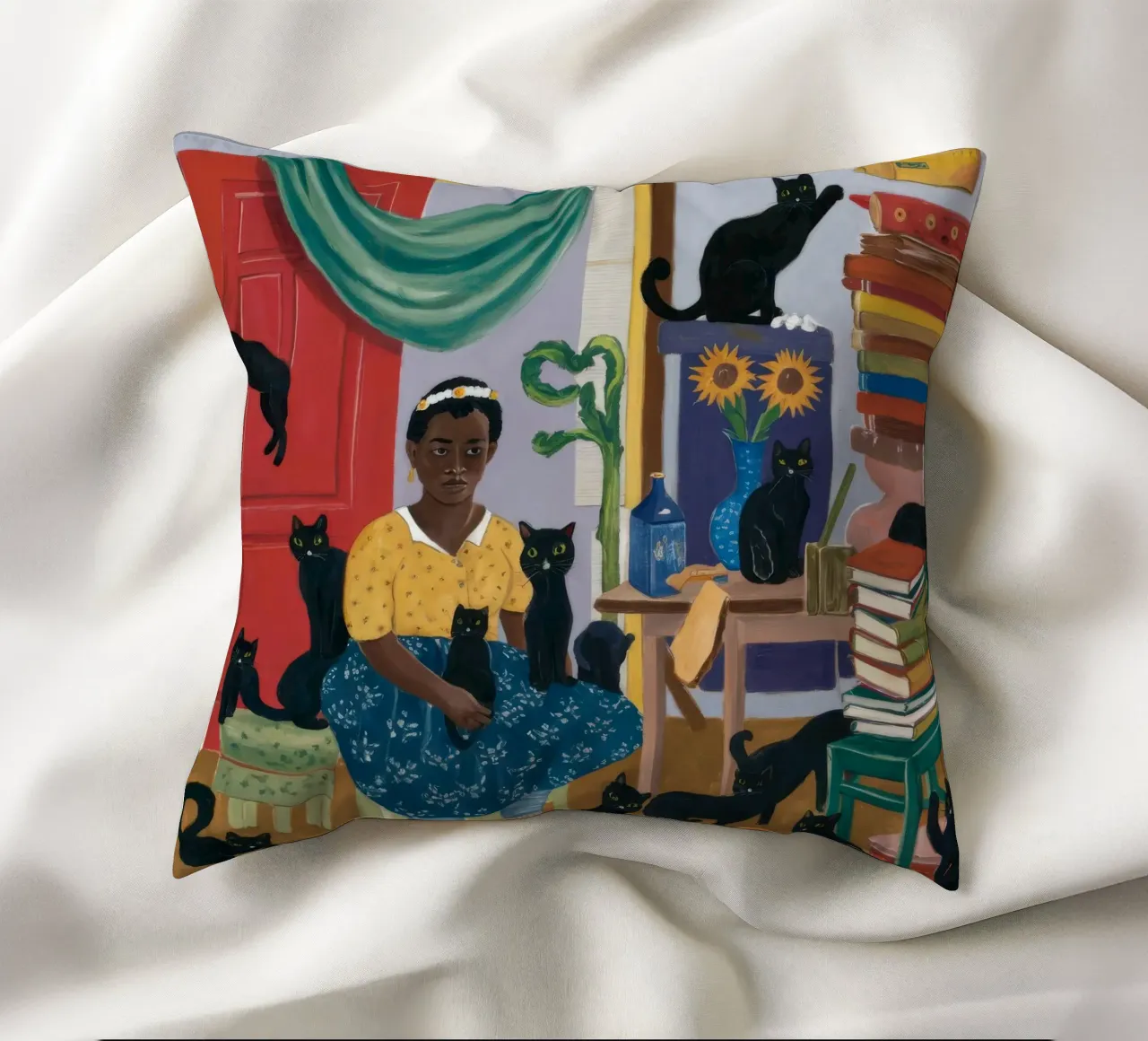 Accogliente angolo di lettura cuscino da Ebony Carpenter