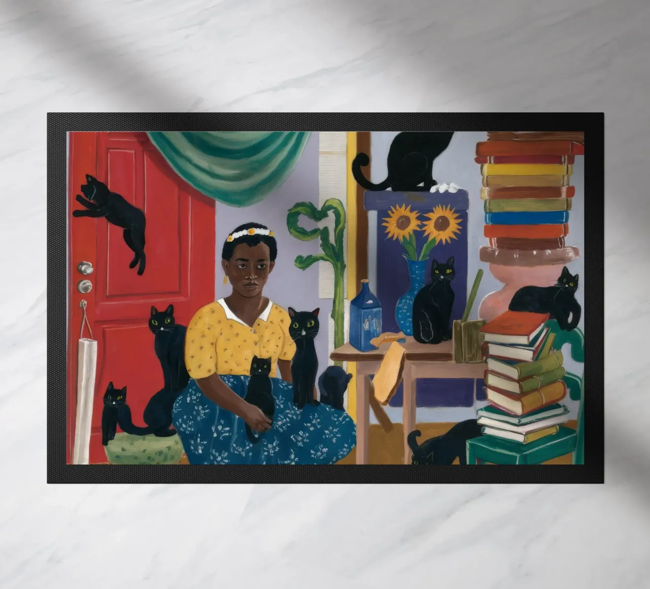 Accogliente angolo di lettura zerbino da Ebony Carpenter