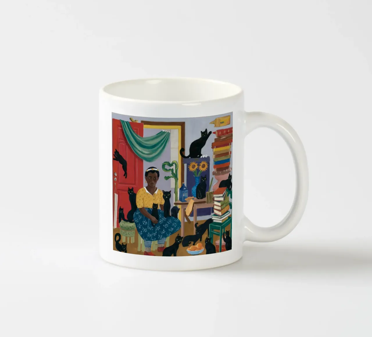 Accogliente angolo di lettura tazza in ceramica da Ebony Carpenter