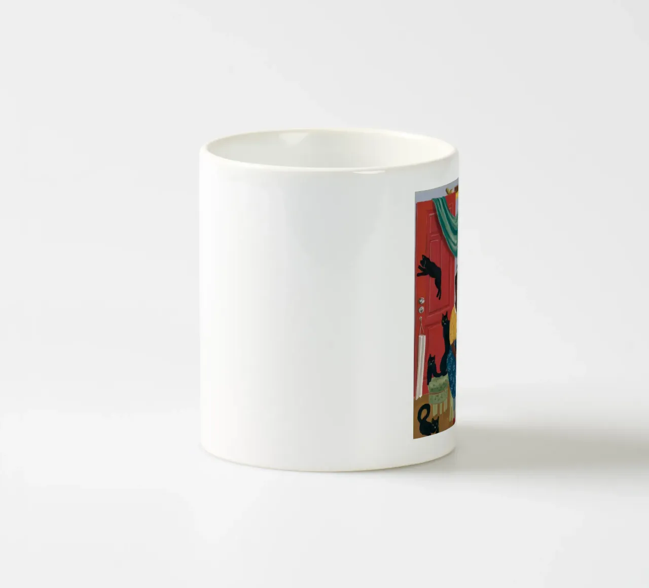 Accogliente angolo di lettura tazza in ceramica da Ebony Carpenter
