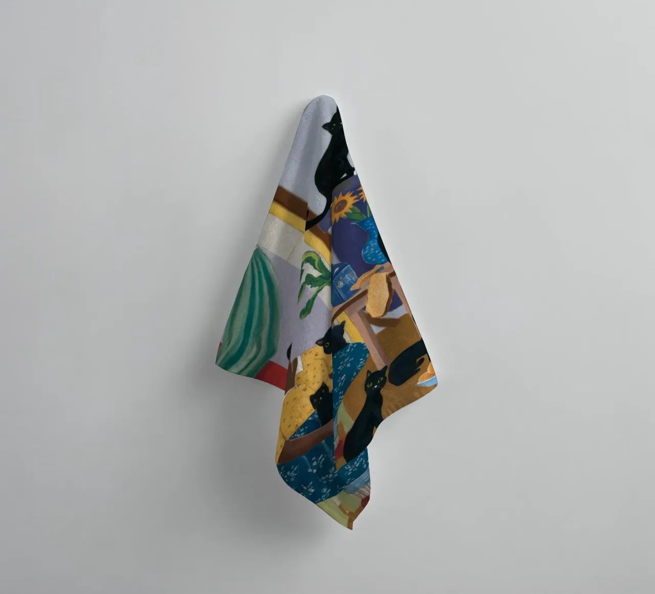 Coin lecture confortable serviette de bain de Ebony Carpenter