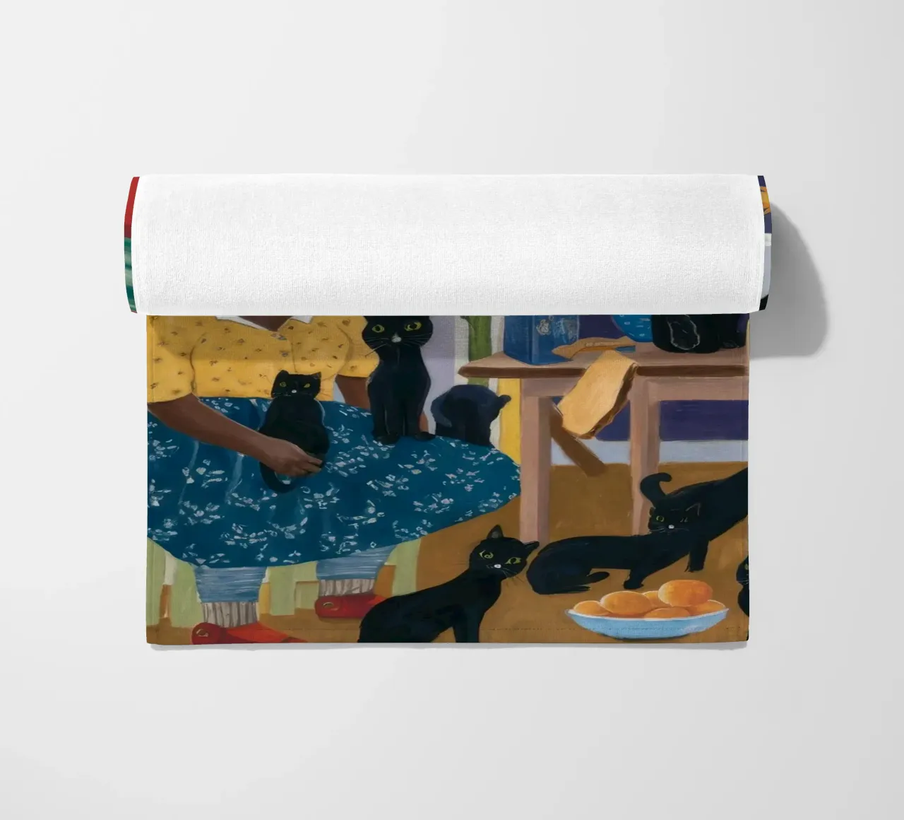 Accogliente angolo di lettura telo mare da Ebony Carpenter