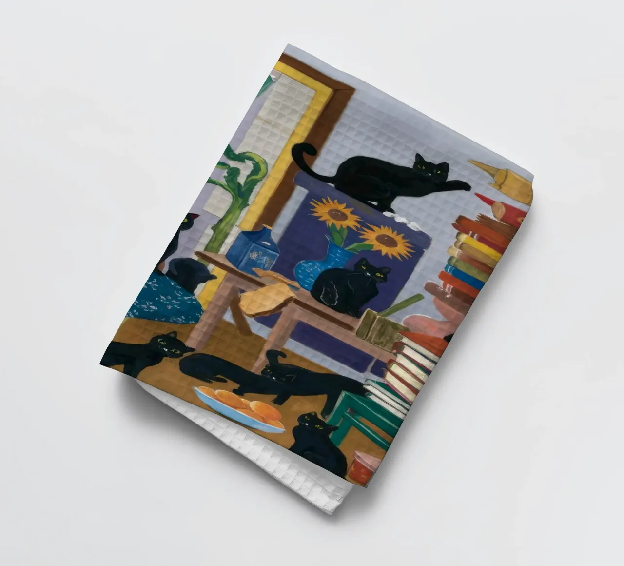 Coin lecture confortable torchon de Ebony Carpenter