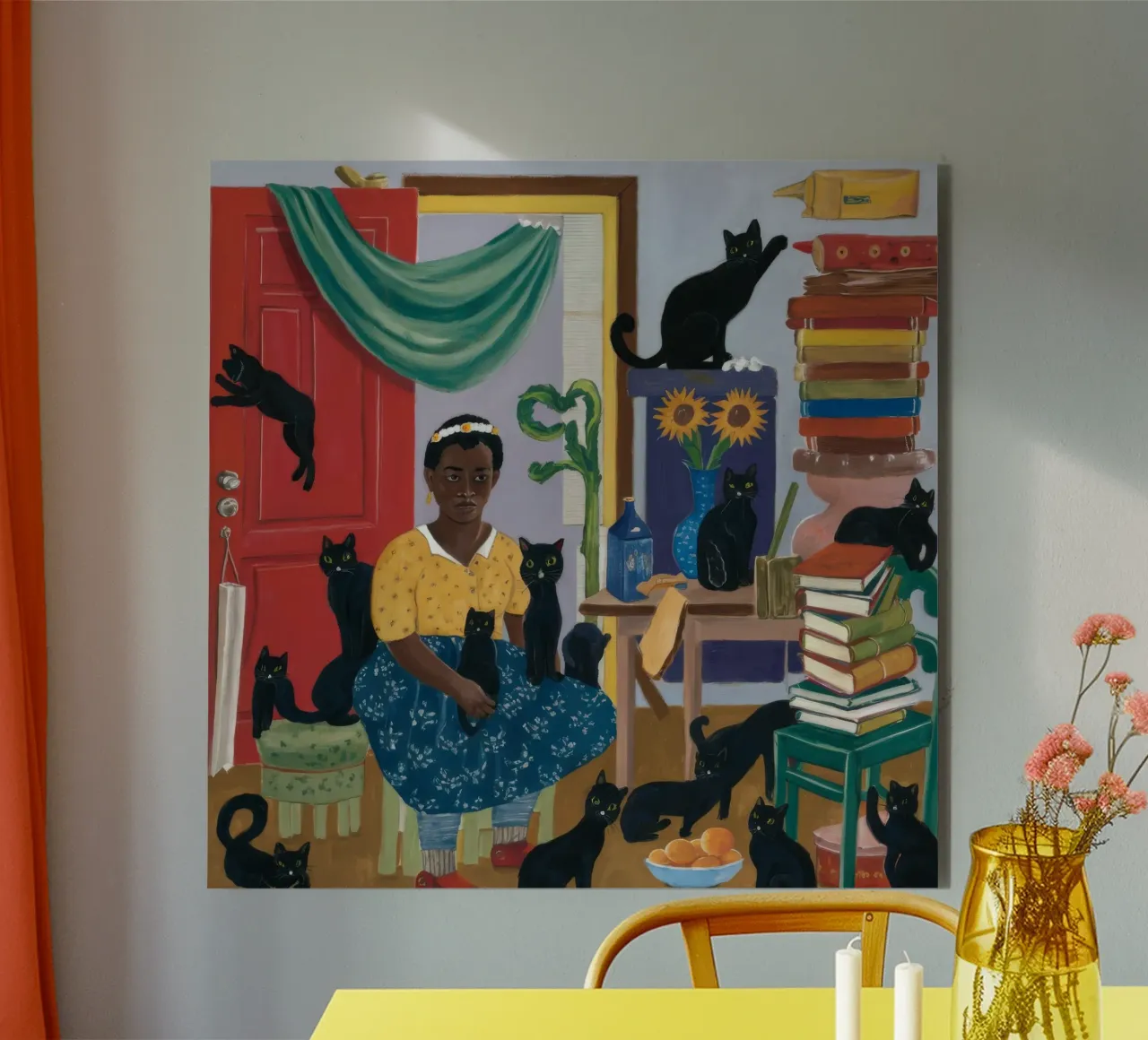 Accogliente angolo di lettura alluminio dibond da Ebony Carpenter