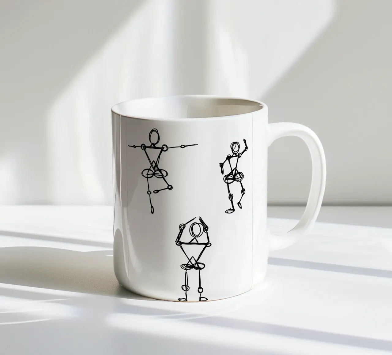 Sketch Dancers tazza in ceramica da tausendunddrei