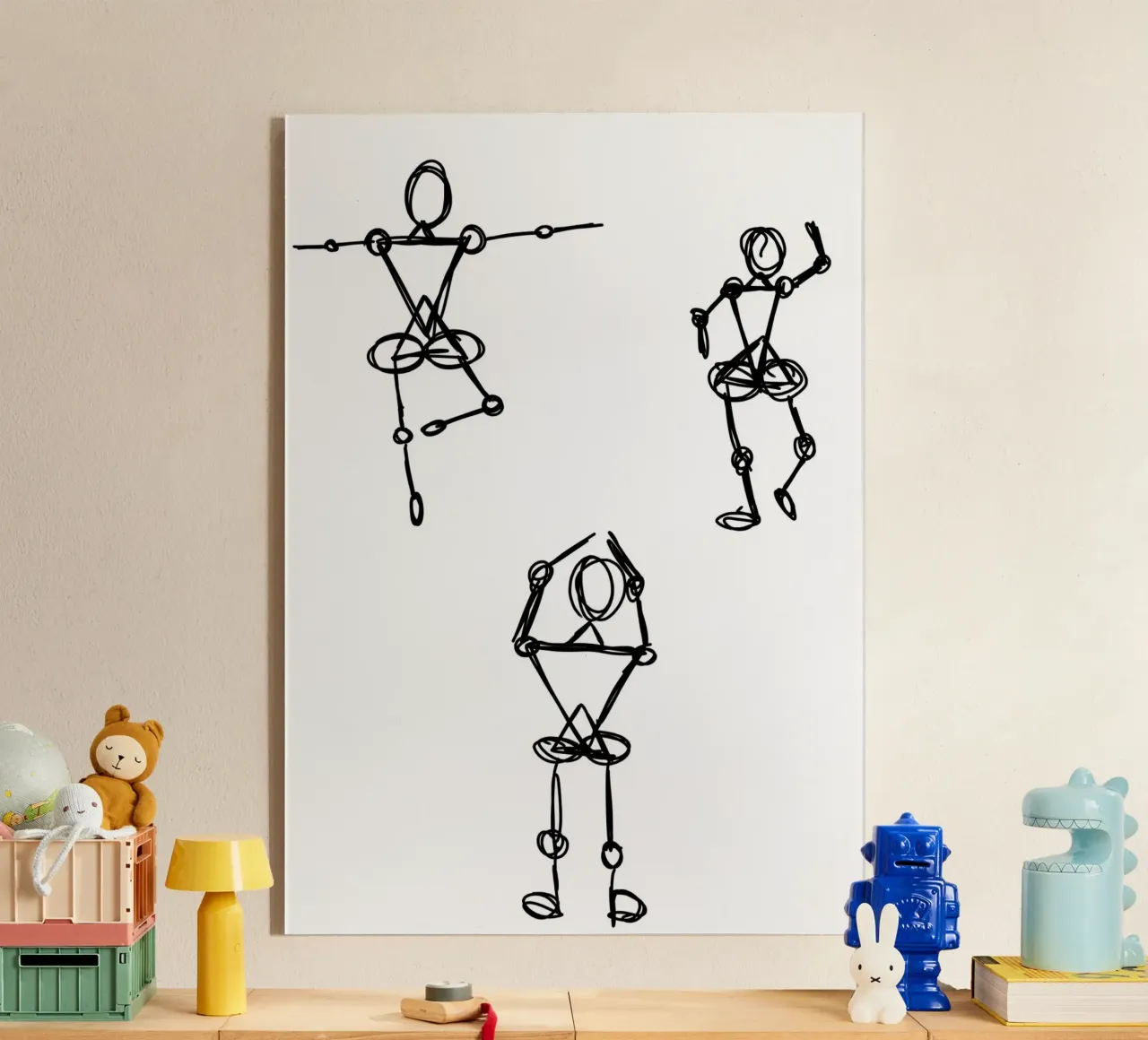 Sketch Dancers plexiglass da tausendunddrei