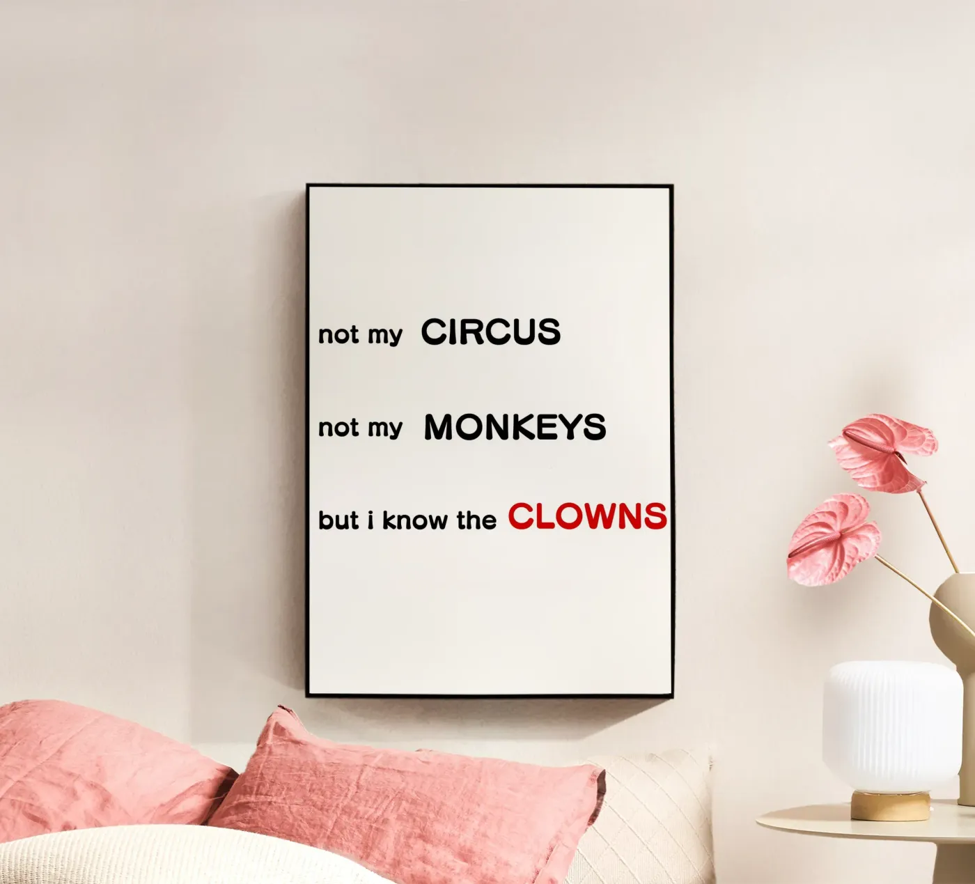 Not my Circus plexiglass da tausendunddrei