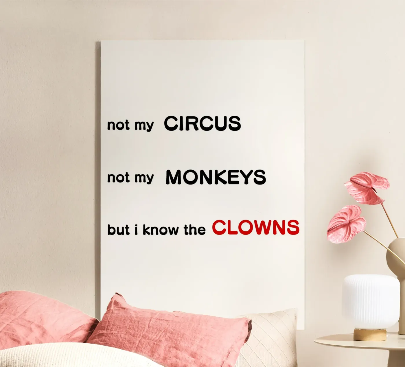 Not my Circus plexiglass da tausendunddrei