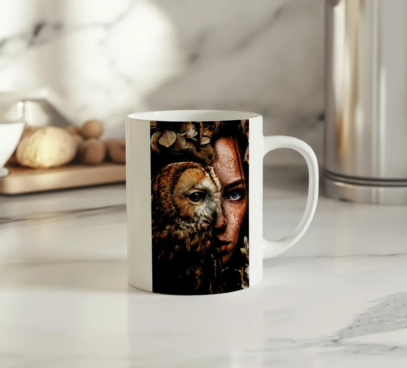 Redhead ceramic mug by Wouter Rikken
