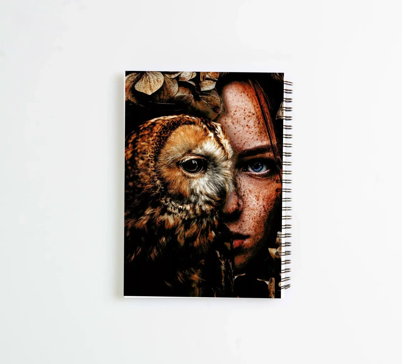 Redhead spiral notebook by Wouter Rikken