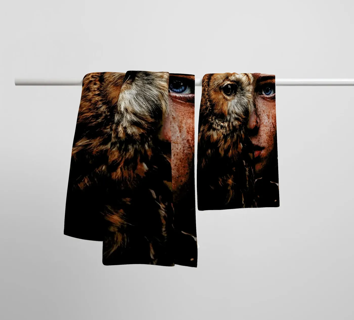 Redhead badhanddoek van Wouter Rikken
