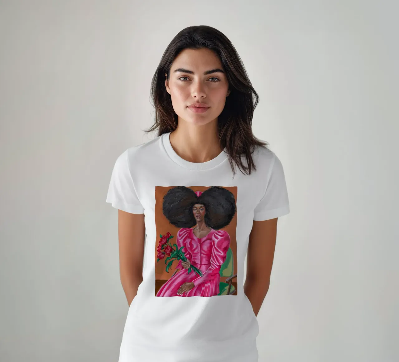 Floral Majesty t-shirt by Ebony Carpenter