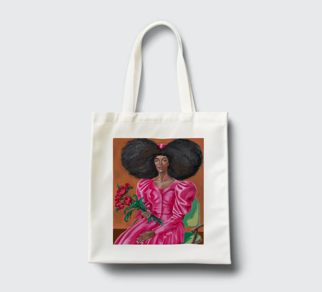 Florale Majestät Jutebeutel von Ebony Carpenter