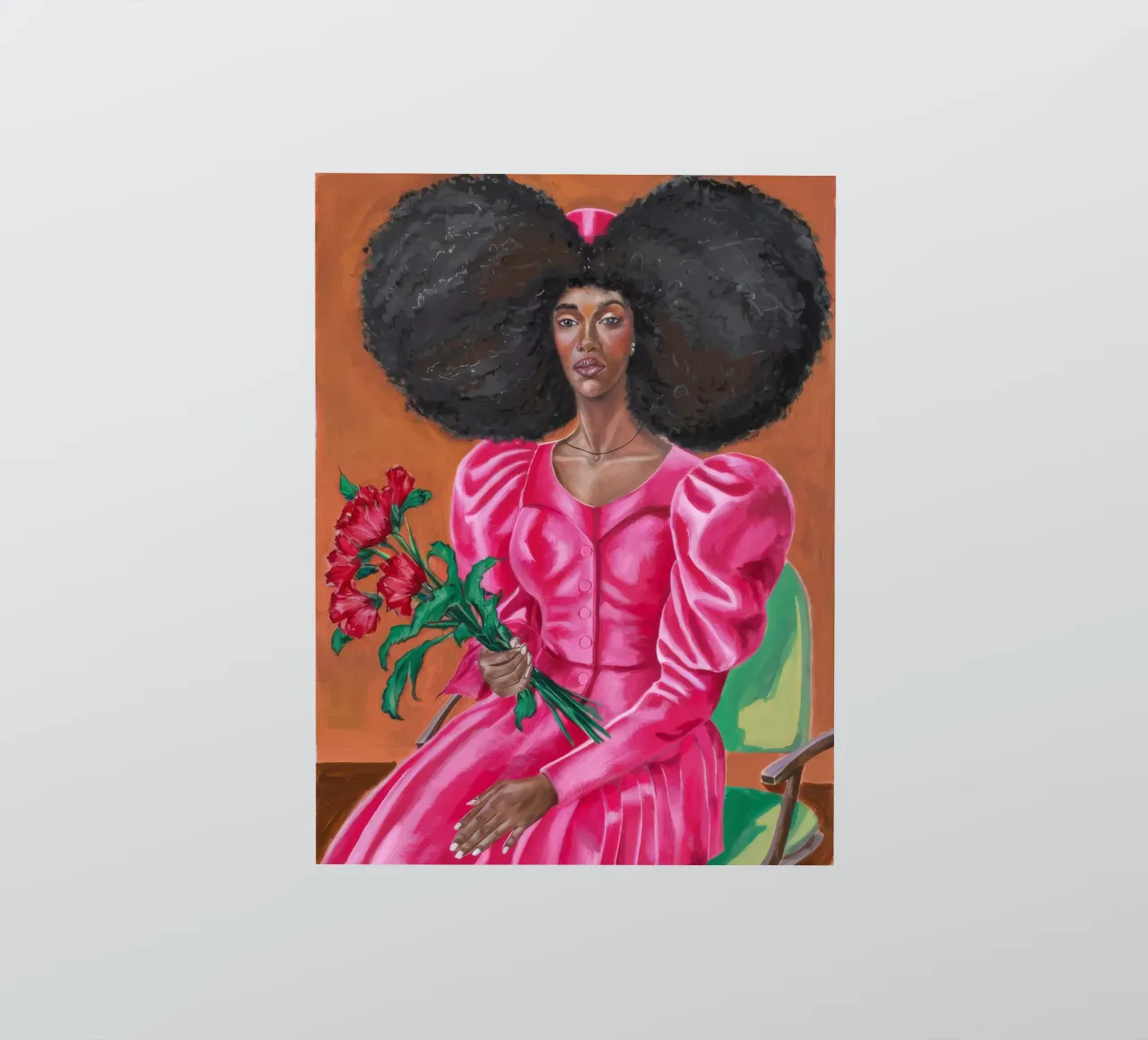 Florale Majesteit sticker van Ebony Carpenter