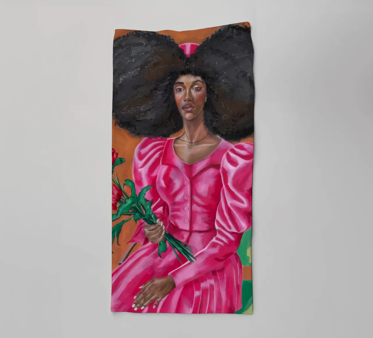 Maestà floreale asciugamano da bagno da Ebony Carpenter