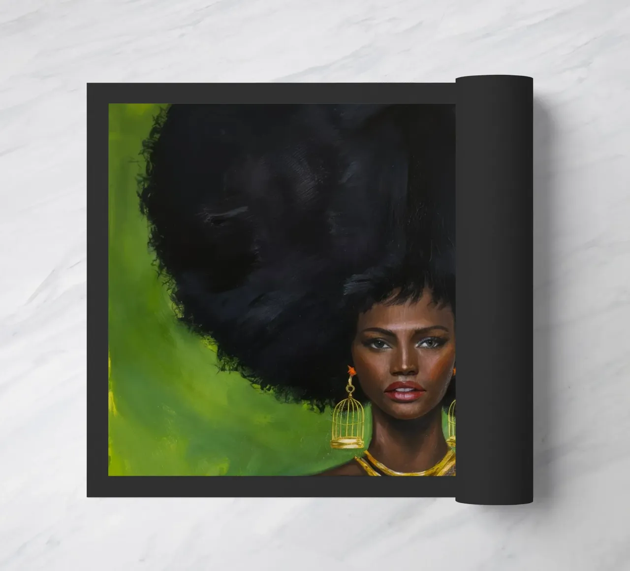 Grazia d'oro zerbino da Ebony Carpenter
