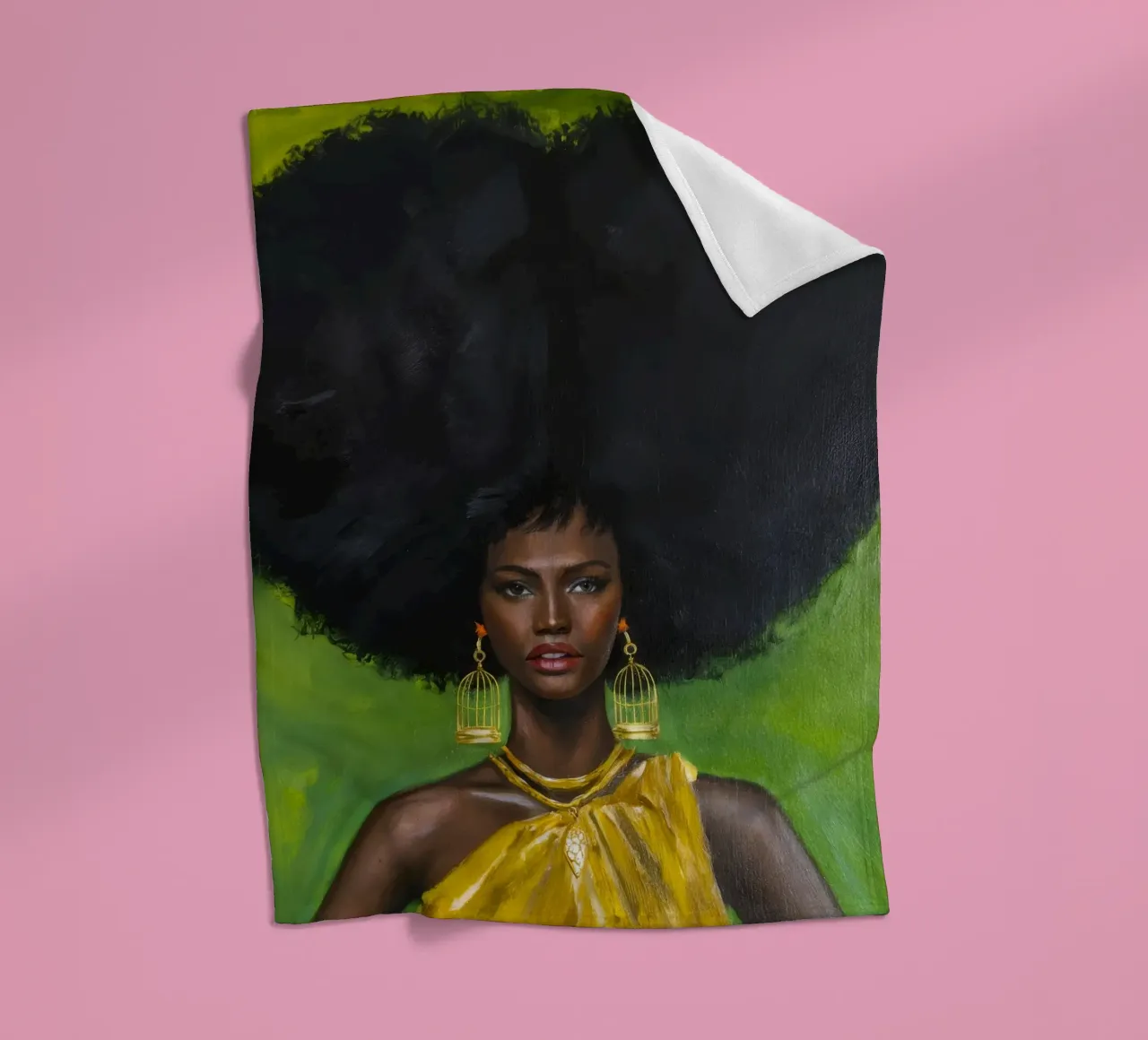 Grazia d'oro coperta in pile da Ebony Carpenter