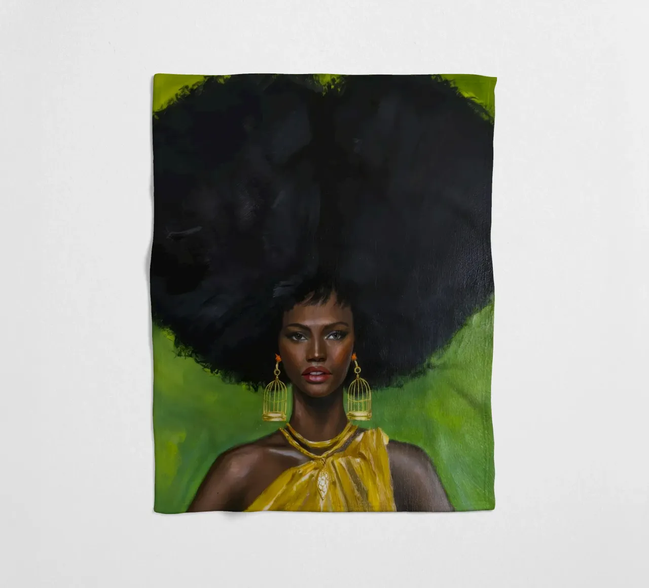 Grazia d'oro coperta in pile da Ebony Carpenter