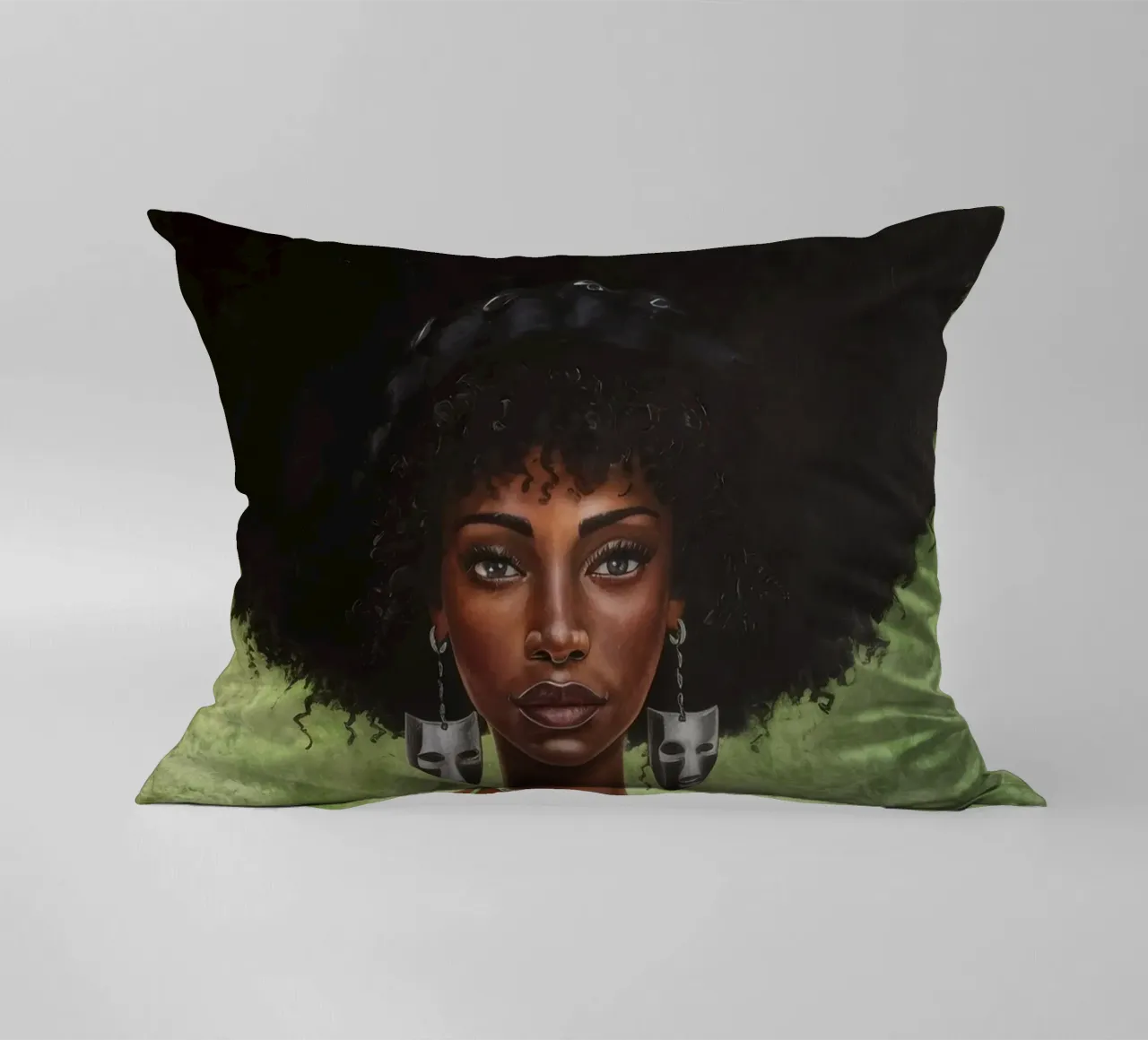 Bellezza regale cuscino da Ebony Carpenter