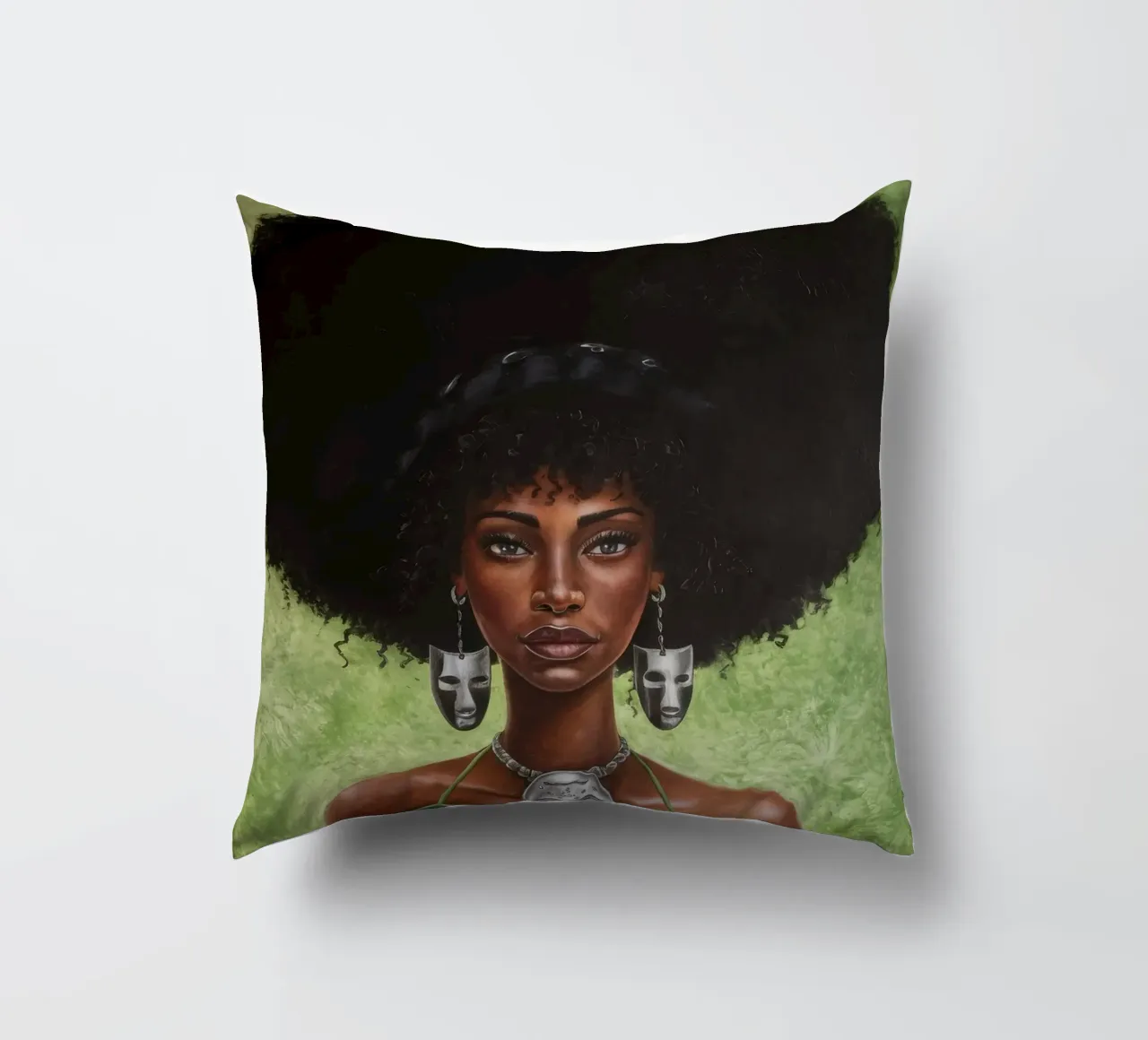 Bellezza regale cuscino da Ebony Carpenter