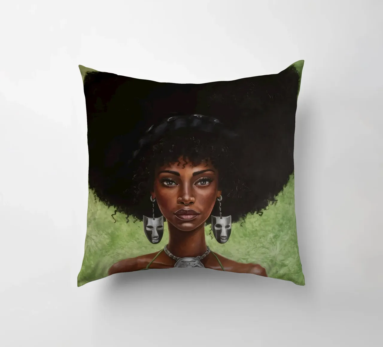 Bellezza regale cuscino da Ebony Carpenter