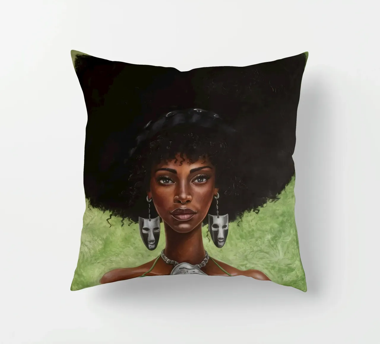 Bellezza regale cuscino da Ebony Carpenter