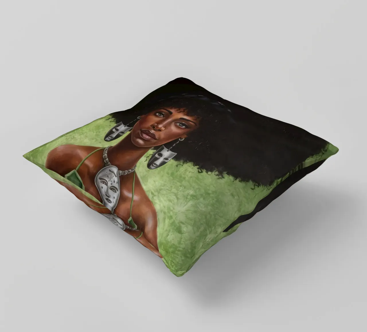 Bellezza regale cuscino da Ebony Carpenter