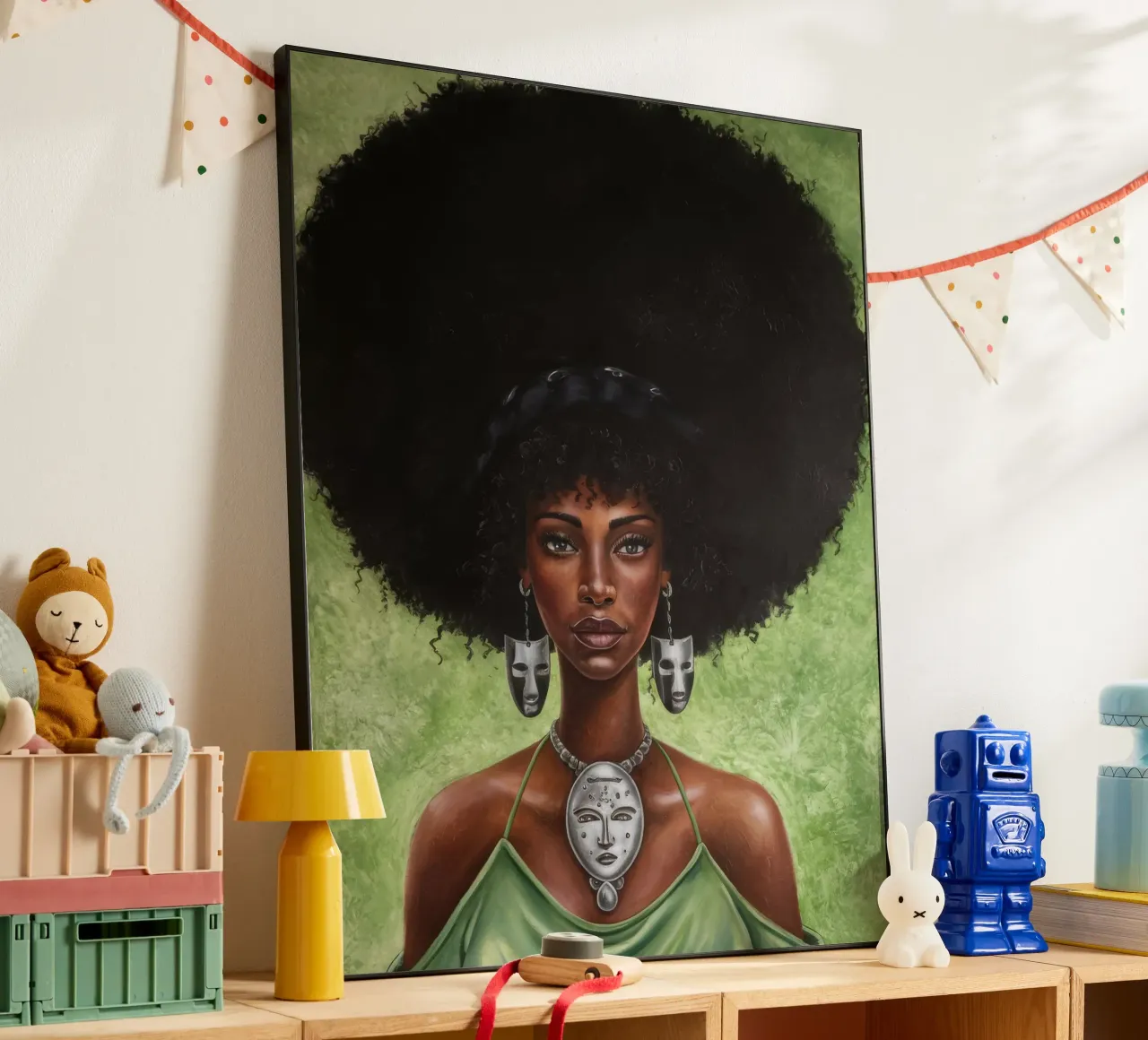 Regal Beauty alu-dibond by Ebony Carpenter