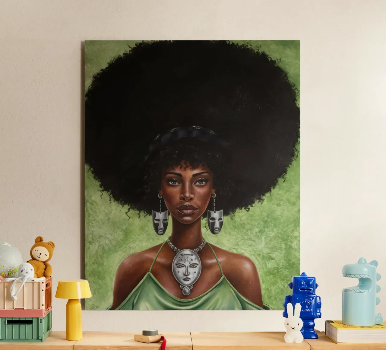 Regal Beauty alu-dibond by Ebony Carpenter
