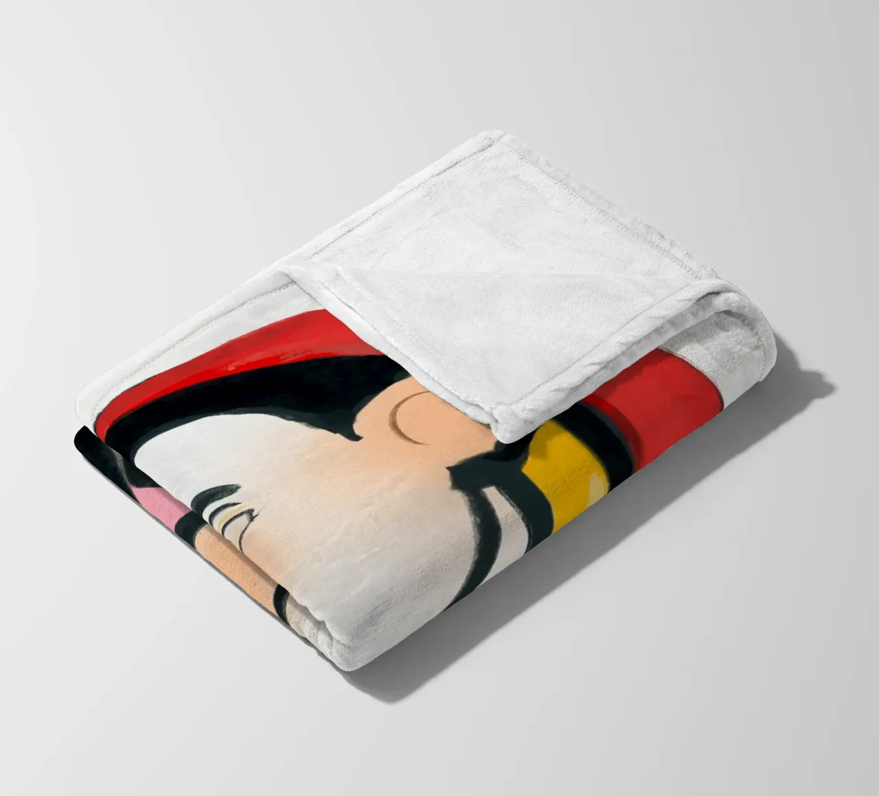 La ragazza con la camicetta a scacchi coperta in pile da Little Dean