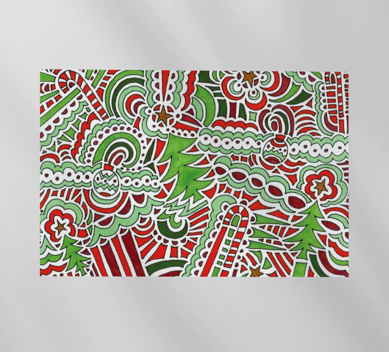 Christmas Tree Pattern pellicola backlit da KP Design