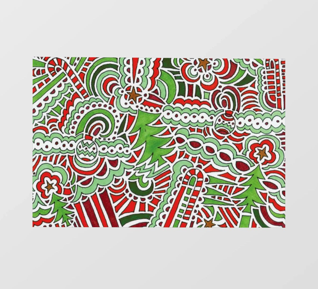 Christmas Tree Pattern pellicola backlit da KP Design