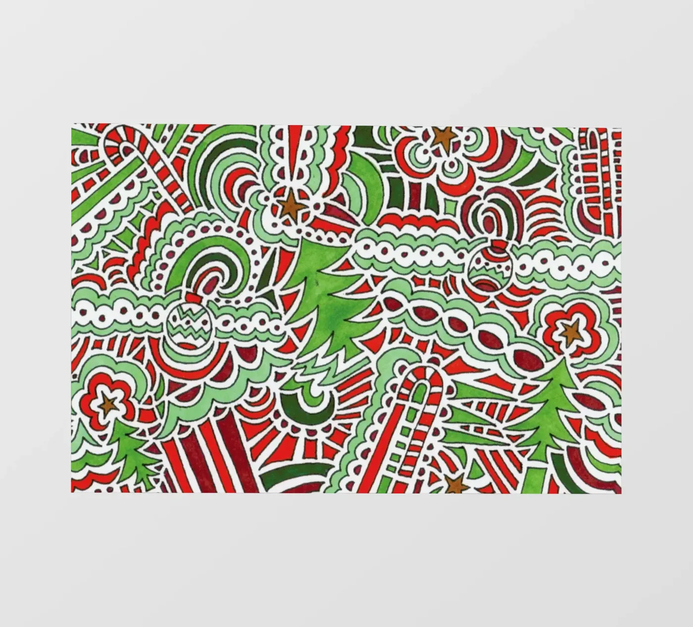 Christmas Tree Pattern pellicola backlit da KP Design