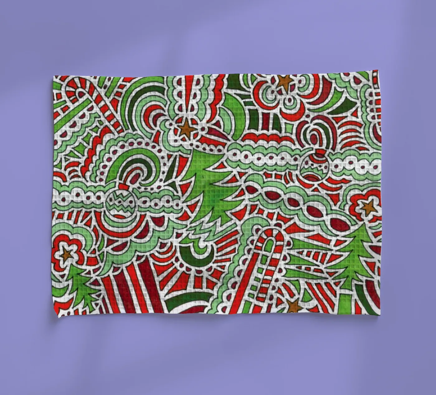 Christmas Tree Pattern torchon de KP Design
