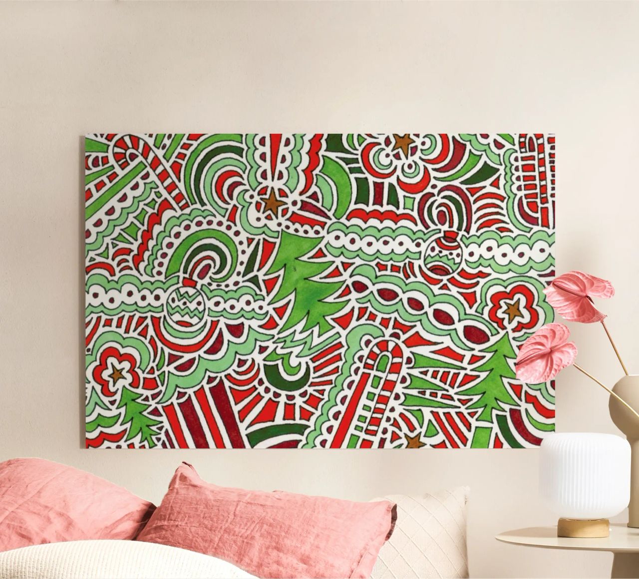 Christmas Tree Pattern plexiglass da KP Design